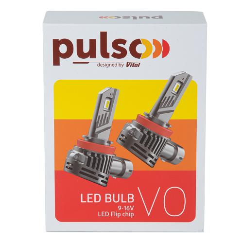 Лампы PULSO VO-H7/LED-chips Flip chip/9-16V/2*50W/6000Lm/6500K (VO-H7)