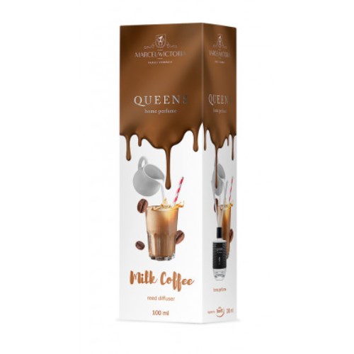 Ароматизатор рідкий для дому/офісу Tasotti "Car & Home" QUEENS White 100ml Milk Coffee (100249)