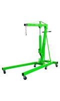 Кран складной подкатной с поворотными колесами 2 т Alloid AL-32002
