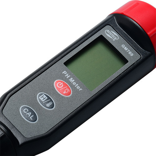 Измеритель кислотности и температуры (pH-метр), 0-14 pH (+/-0,1%) BENETECH GM760