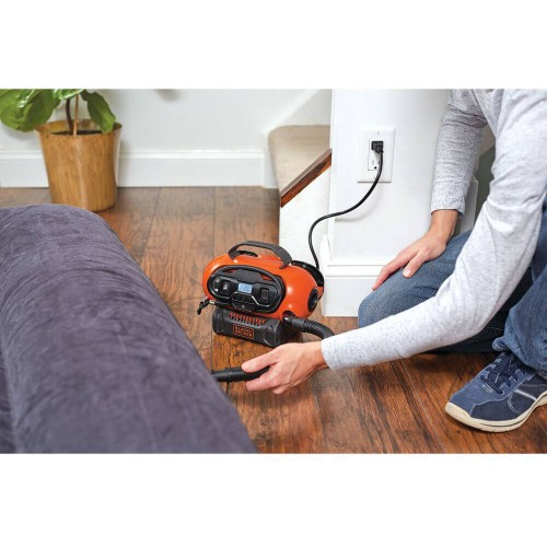 Компрессор автомобильный аккумуляторный 18 В BLACK+DECKER BDCINF18N