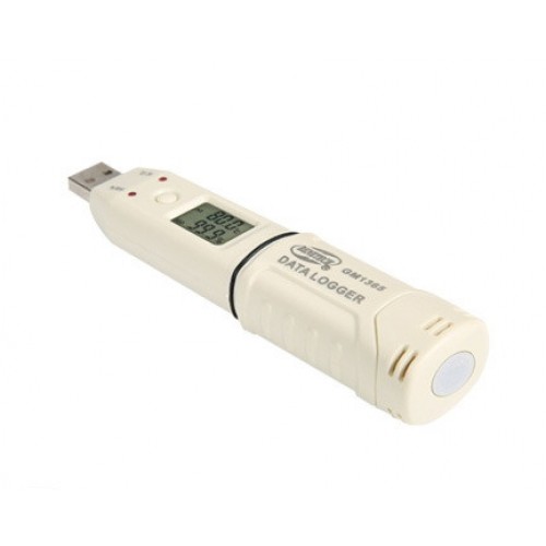 Реєстратор вологості та температури (даталоггер) USB, 0-100%, -30-80 °C BENETECH GM1365