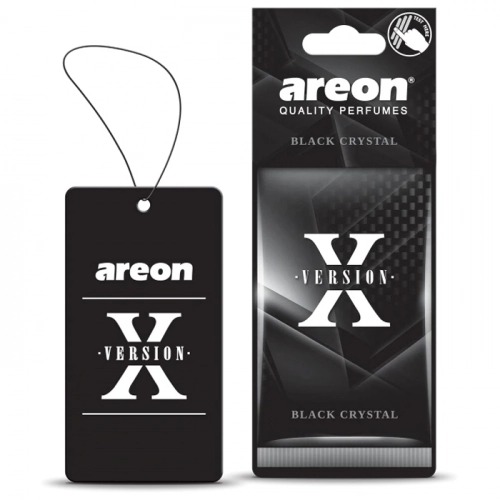 Освежитель воздуха AREON Х-Vervision сухой листик Black Crystal (AXV10)