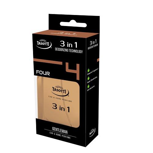 Ароматизатор спрей Tasotti/антибактеріальна серія "3 in 1" Gentleman (№ 4) 50мл (TAS№4)