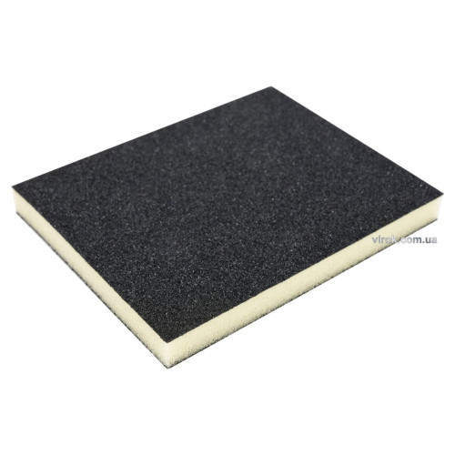 Губка шліфувальна VOREL : Р60, 124х 98х 12 мм 2-стороння [100]