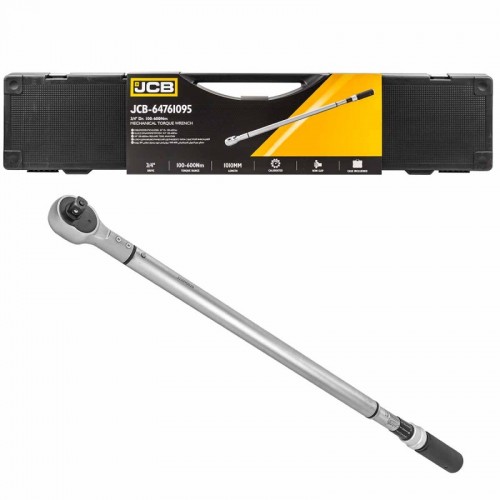 Динамометрический ключ 3/4" (100-600 Нм) JCB Tools JCB-64761095
