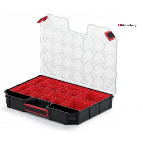 Кейс для инструментов и материалов с выдвижными органайзерами Kistenberg Tagercase 40, KTC40306B