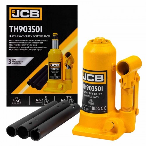 Домкрат бутылочный 3,5т 172-372мм JCB Tools JCB-TH903501