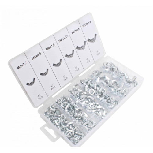 Набор гаек барашек M4, M5, M6, M8, M10/150 шт. ASTA A-TC548