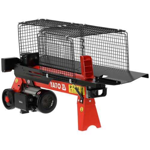 Дровокол электрический YATO 230 В, 2.2 кВт, 5 т, полено 200-520 мм, Ø50-250 мм YT-79950