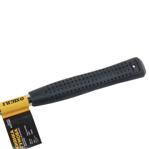 Киянка резиновая черная 225 г металлическая обрезиненная рукоятка SIGMA (4317461)