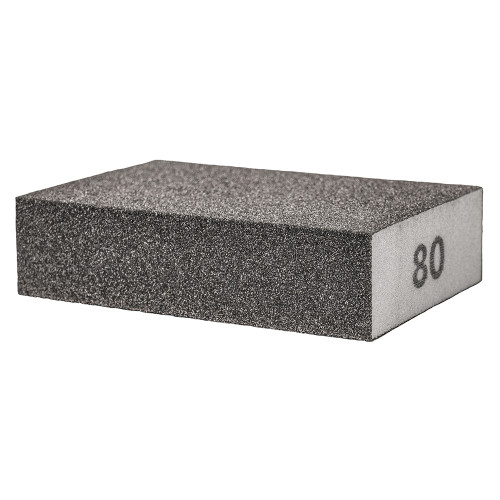 Губка шлифовальная четырехсторонняя 100×70×25 мм P80 SIGMA (9130651)