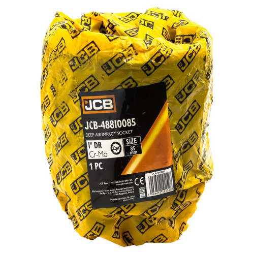 Головка торцева ударна глибока 12-гранна 1" 85 мм JCB Tools JCB-48810085
