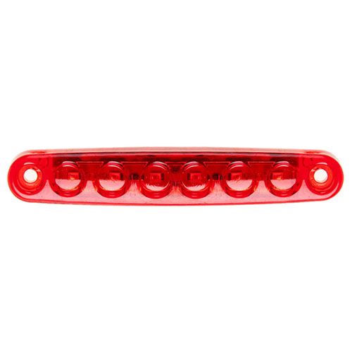 Повторитель габарита (палец) 6 LED 12/24V красный 15*100*10 мм GERAY (201906-K-red)