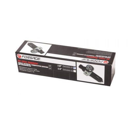Фильтр-регулятор с манометром 1/8"(10bar, 200 л/мин ) FRSG F-EW2000-01