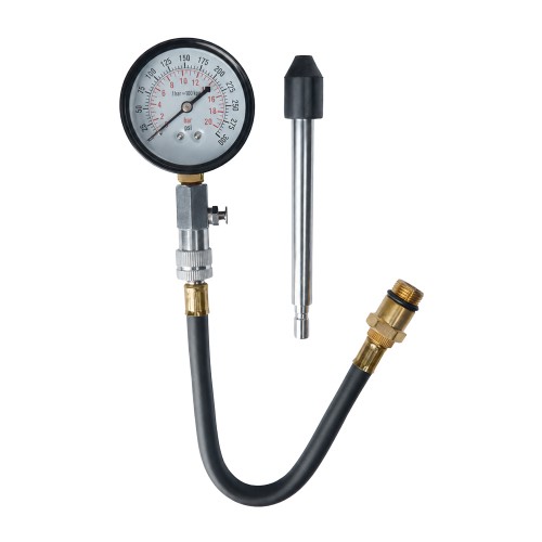 Компрессометр для бензиновых двигателей 0-300 PSI, 2 предмета ALLOID Base KB-4101B