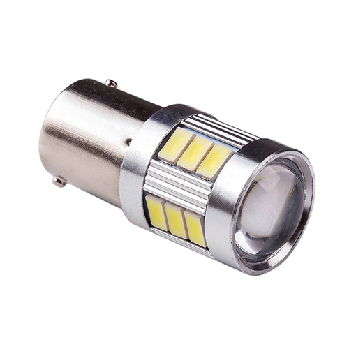 Лампа PULSO/габаритная/LED 1156/S25/BA15s/P21W/18SMD-5730/12v/2w/180lm White (LP-201816)