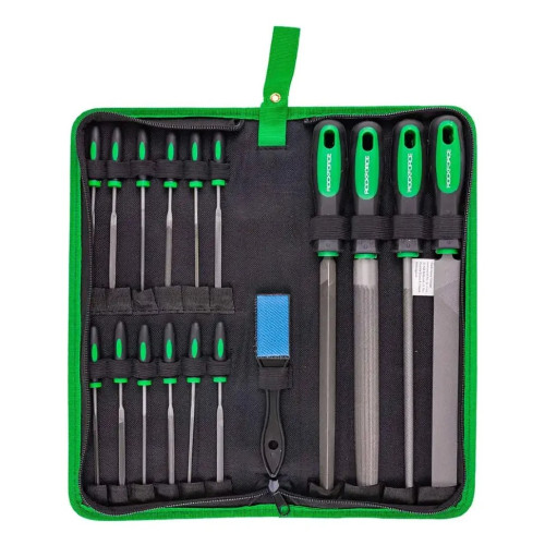 Набор напильников и надфилей разнопрофильных 17пр.  RF-5056W