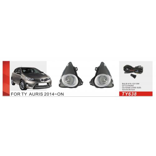 Фари дод. модель Toyota Auris 2013-15/TY-638A/H11-12V55W/eл.проводка (TY-638А)