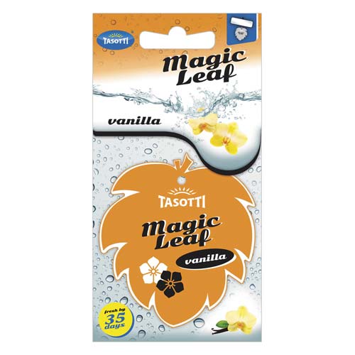 Ароматизатор cухий листок Tasotti/ "Magic Leaf"/ Vanilla (113375)