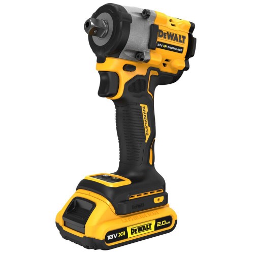 Гайковерт ударный аккумуляторный бесщёточный 610 Нм; DeWALT DCF922D2T