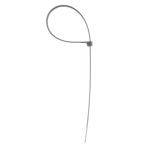 Хомут пластиковий Alloid 7.6 х 400 100шт/уп сірий