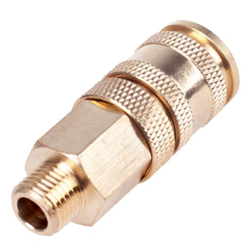 Alloid. Быстроразъемное с-ние с наружной резьбой с фиксатором. 1/4" (ПМ-2SM) (ПМ-2SM)