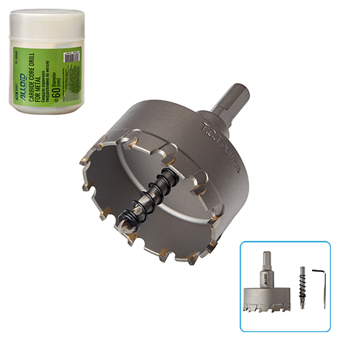 Свердло корончате твердосплавне по металу Alloid Base  60мм Свердло корончате твердосплавне по металу Alloid Base  60мм