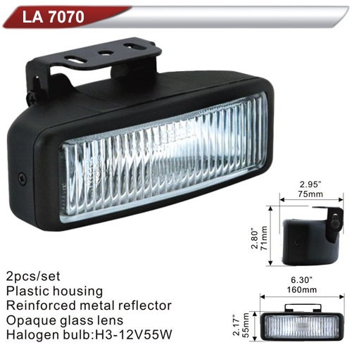 Фара дополнительная  DLAA 7070-W/160*55mm (LA 7070-W)