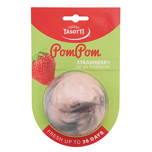 Ароматизатор мішечок Tasotti / серія POM POM Strawberry (102809)