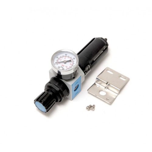 Фільтр-регулятор з манометром 1/4" (10bar, 200 л/хв) FRSG F-EW2000-02