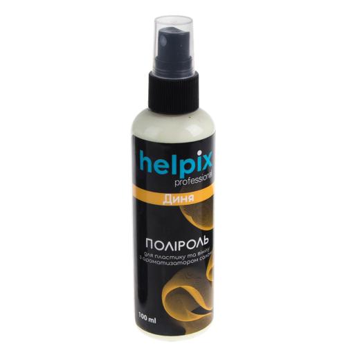 Полироль для пластика и винила HELPIX Professional 100мл ( ДЫНЯ ) + губка (4078)