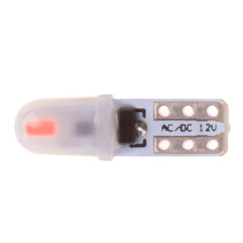 Лампа диодная T-5 2SMD 3014/12V R 54246 (T-5 2SMD 3014R)