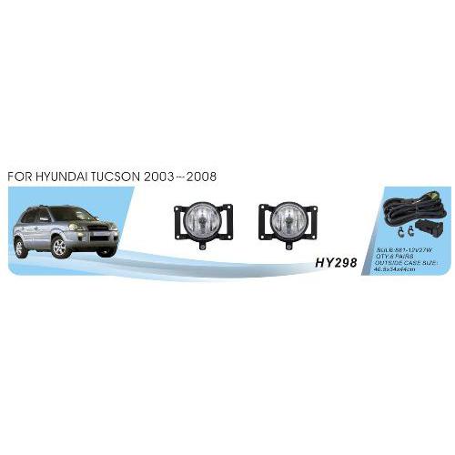 Фары доп.модель Hyundai Tucson/2003-08/HY-298/881-12V27W/эл.проводка (HY-298)