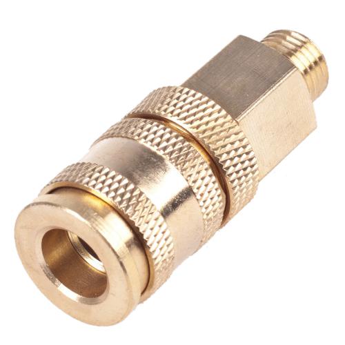 Alloid. Быстроразъемное с-ние с наружной резьбой с фиксатором. 1/4" (ПМ-2SM) (ПМ-2SM)