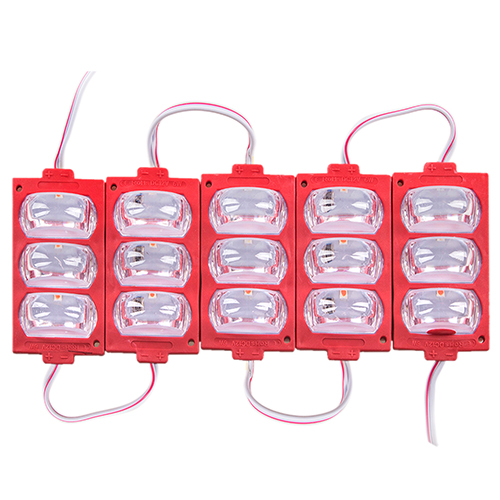 Лента Модуль 3LED 7338-2835 Red 12V 53127 (AG-COB-7338-2835 Red)