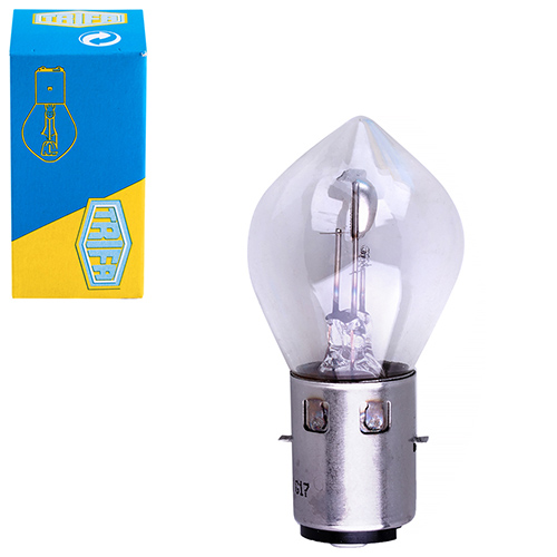 Лампа автомобильная для фары Sym. 12V 45/40W BA 20d (00528)