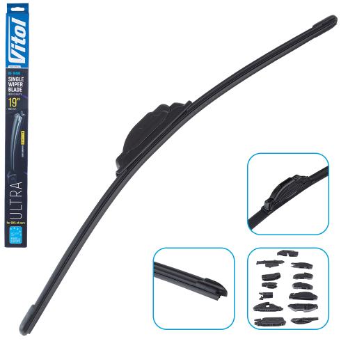 Щетка стеклоочистителя бескаркасная VITOL ULTRA 19