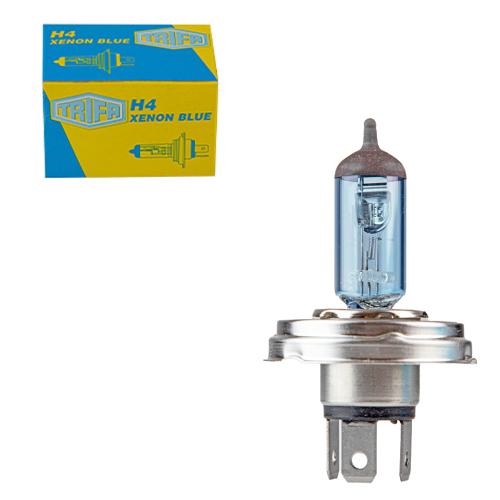 Лампа автомобильная  Галогенная лампа для гонки (rallye) H4 12V 60/55W blue (61666)