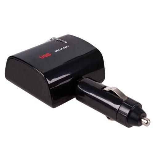 Подовжувач прикурювача PULSO 1 вихід + 2USB 2100mA 12/24V SC-1068 (SC-1068)