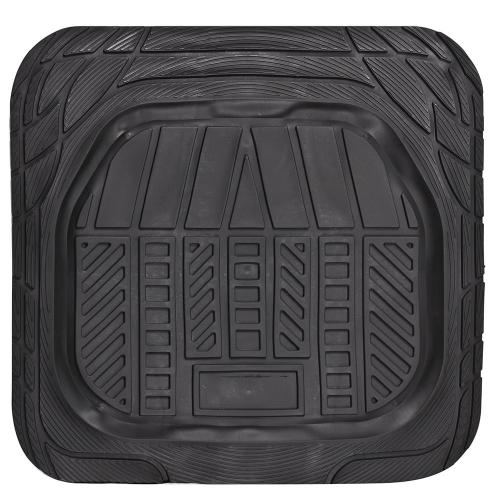 Коврики PVC КУ-16050 BK 5шт./компл. черные 75x52 52x47 50х23 (КУ-16050 BK)