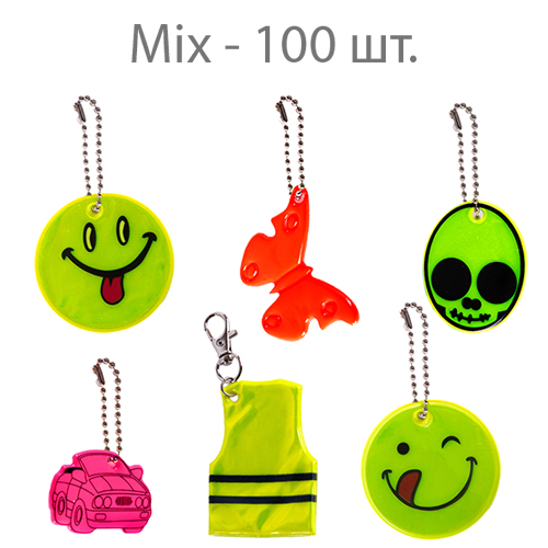 Брелок светоотрожающий WBA38443-1 MIX (MPH038193)