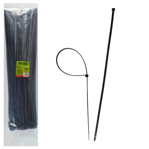 Хомут пластиковий Alloid 8.8 х 600 100шт/уп чорний