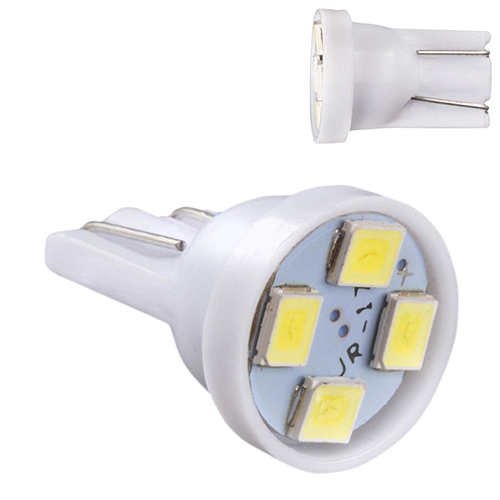Лампа PULSO/габаритная/LED T10/W2.1x9.5d/W5W/4SMD-2835/12v/1w/16lm White (LP-121651)