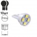 Лампа PULSO/габаритная/LED T10/W2.1x9.5d/W5W/4SMD-2835/12v/1w/16lm White (LP-121651)