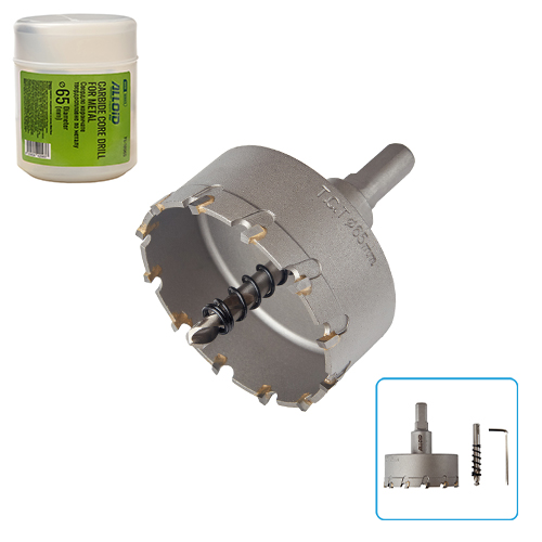 Свердло корончате твердосплавне по металу Alloid Base  65мм Свердло корончате твердосплавне по металу Alloid Base  65мм