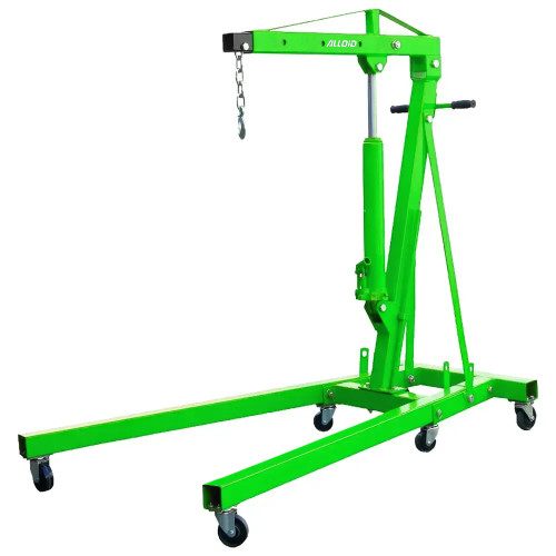 Кран складаний підкатний з поворотними колесами 1 т Alloid AL-31002