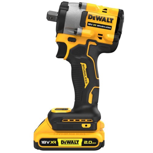 Гайковерт ударный аккумуляторный бесщёточный 610 Нм; DeWALT DCF922D2T