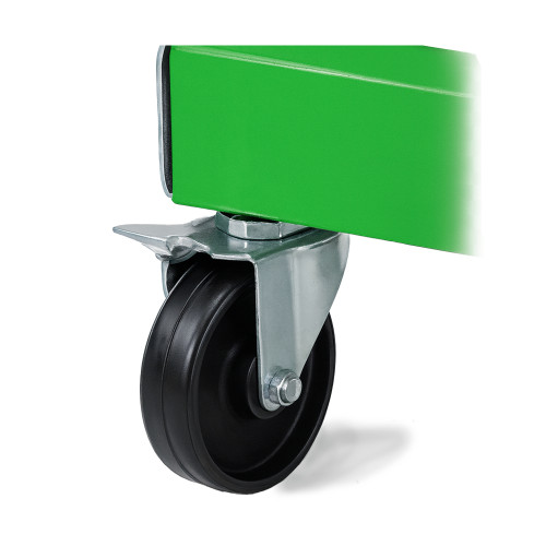 Кран складной подкатной с поворотными колесами 1 т Alloid AL-31002