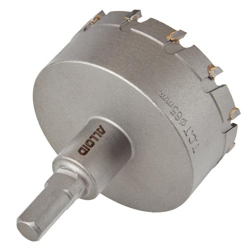 Сверло корончатое твердосплавное по металлу Alloid Base 65мм